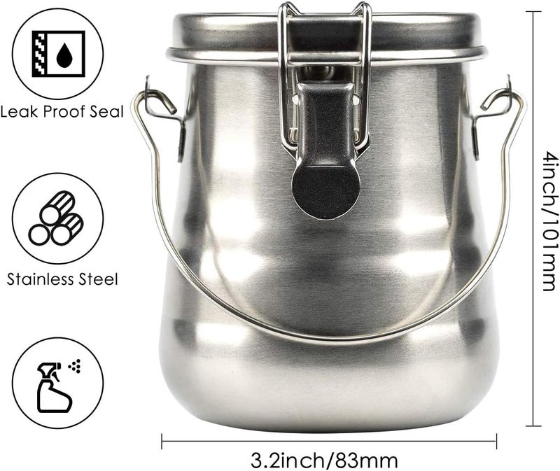 MYARTOOL غسالة فرشاة الطلاء، منظف فرشاة محمول مقاوم للتسرب مع غطاء وشاشة فلتر، 4" ارتفاع × 3-1/2" قطر. - Image 5