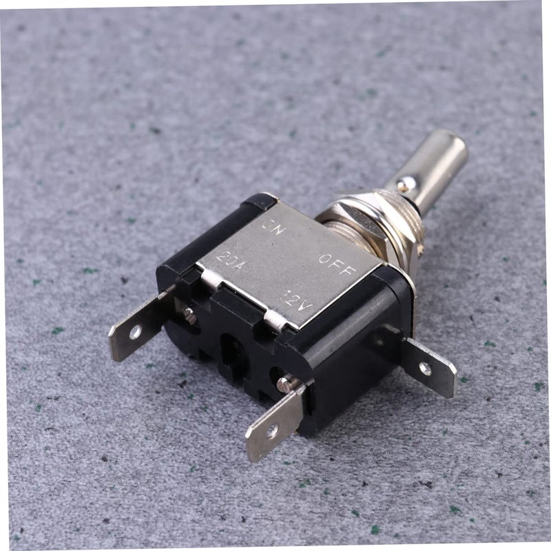 2Pcs Orange 12V LED Toggle Switch Waterproof On Off Button For Car Boat Fog Lamp - Image 5