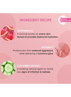 Dot & Key Watermelon Super Glow Gel Face Wash With Vitamin C & Cucumber | Face Wash For Glowing Skin Pigmentation And Dark Spot Reduction Normal Combination & Oily Skin (200Ml) | Pack Of 2  - Image 3