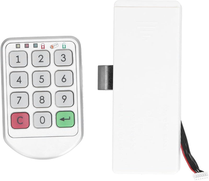 Key Electronic Code Lock, Smart Password Lock Automatic Rebound for Filing Cabinets for Sauna Cabinets for Desks - Image 3