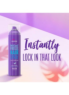 Aussie Instant Freeze With Jojoba Oil & Sea Kelp Hairspray 7.0 Oz 7 Fl Oz  - Image 5