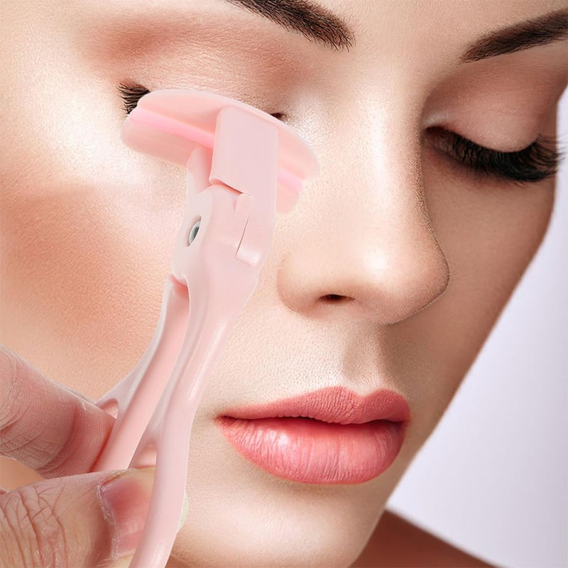 IMIKEYA 2pcs Cute Lash Curler Plastic Eyelash Curling Tool Gentle No Pinch Lash Styling Instrument for Daily Eye Beauty Makeup - Image 5