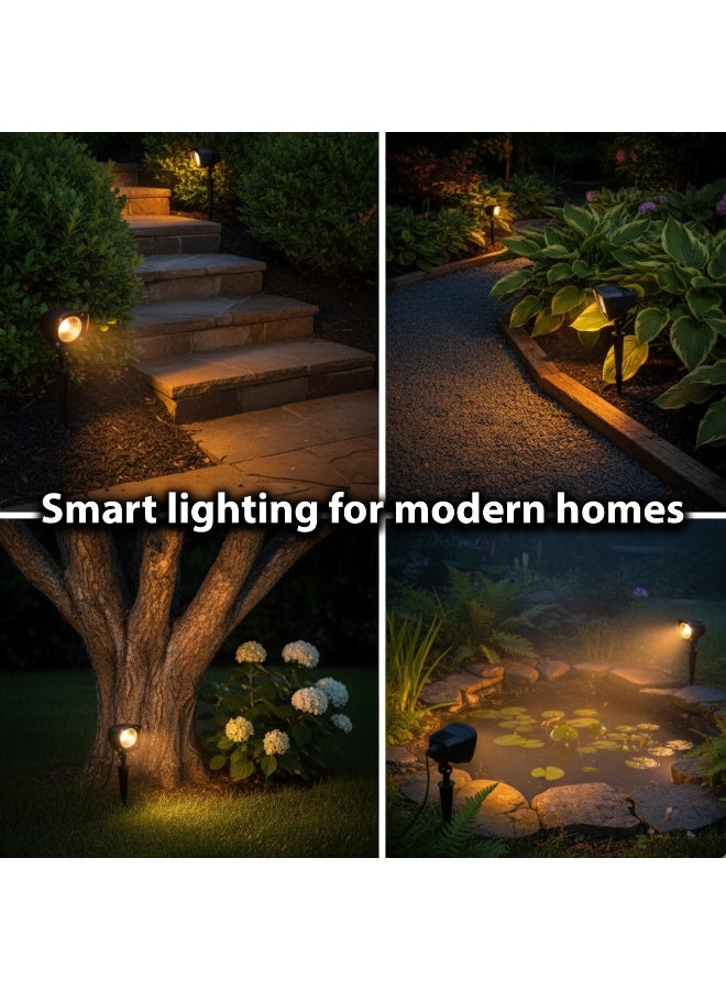 alfriday سبوت لايت خارجي ALFRIDAY مع قاعدة GU10 IP65 – ضوء حديقة قابل للتعديل 3000/4000/6500K متوافق - Image 3