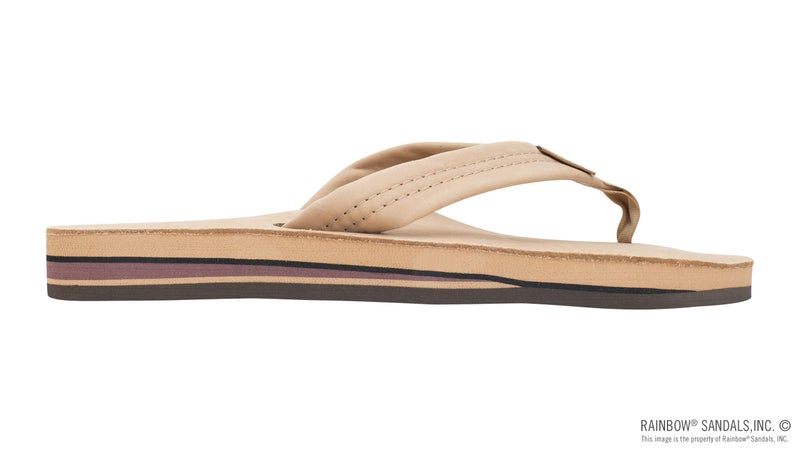 Rainbow Sandals Mens Premier Leather Double Stack, Brown Size XXL - Image 4