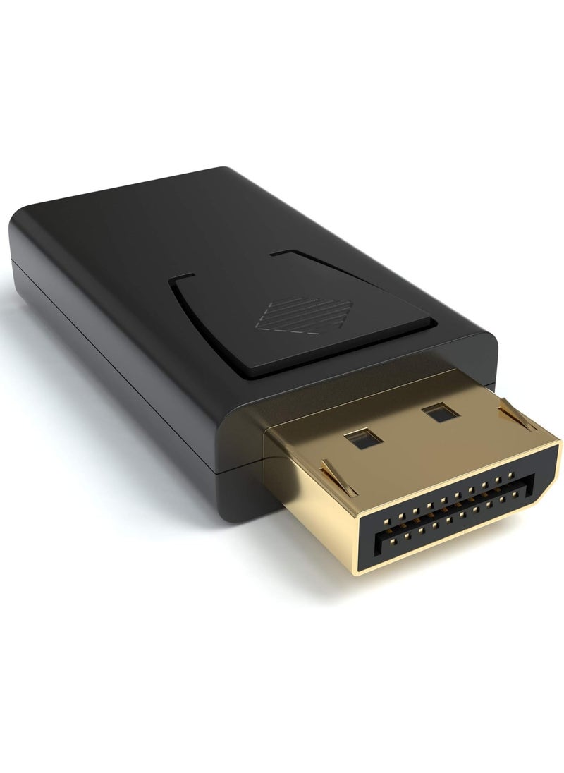 ماركة غير محددة محول منفذ DisplayPort إلى HDMI – يدعم العرض ثلاثي الأبعاد وتحويل عالي الجودة للشاشات والتلفزيونات  - Image 1