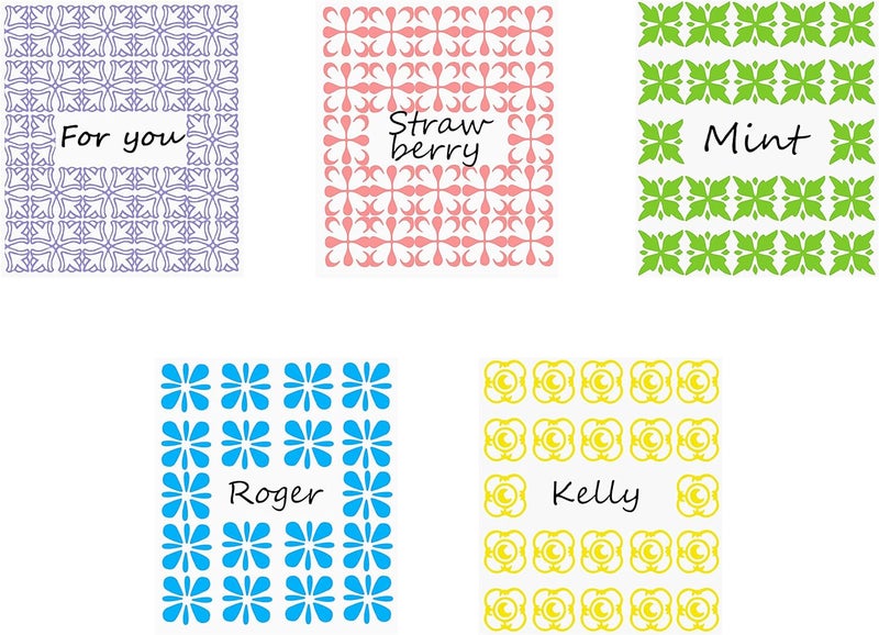 Kare Kind Labels for Lip Balm Tubes - Value Pack of 400 Stickers - 200 Writable & 200 Printed - Self Adhesive - Fineliner Pen Included - Image 3