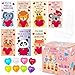 Aviski 28PACK Valentines Day Greeting Cards With Heart Shape Stress Ball Stretchy Kids Valentine Exchange Cards for Girls Boys School Class Exchange Gifts Classroom Prizes Valentine Party Favors - Image 2