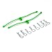 DuBro Body Klip Retainer with Rubber Attachments for RC Cars and Trucks 2Pack Lime Green - Image 3