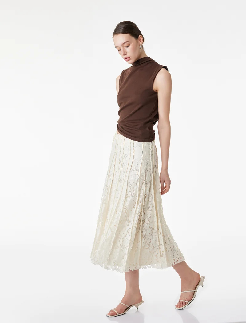 KOTON Midi Lace Skirt