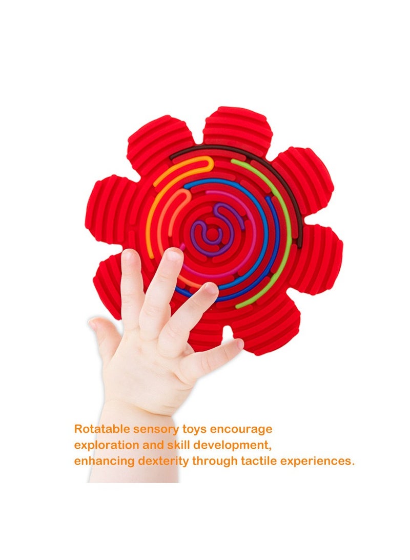 Sensory Activity Board Silicone Sensory Activity Board Children's Educational And Stress Relief Toy - Image 2