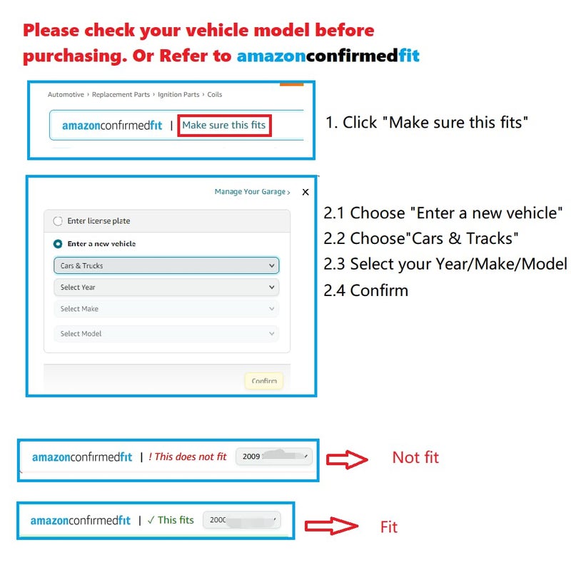 CarBole بديل موزع الإشعال CarBole 22100-1W601 يناسب نيسان باثفايندر فرونتير إكستيرا SE 3.3L V6 - Image 5