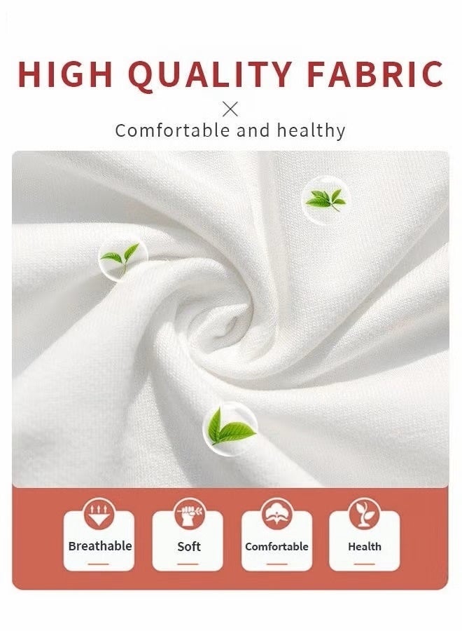 زي كاراتيه مع حزام مجاني، جي كاراتيه أبيض للأطفال، المقاس: 130 سم - Image 3