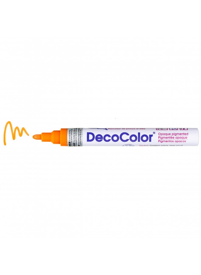 Uchida 300-C-7 Marvy Deco Color Broad Point Paint Marker, Orange - Image 4