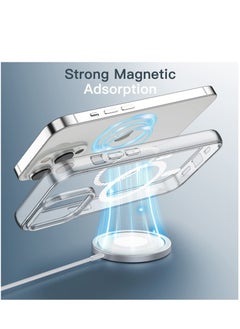 Houmt Magnetic Case for iPhone 14 Pro Max Case [Non-Yellowing MagSafe] Shockproof Protective Phone Cover Slim Thin Clear for Apple iPhone 14 Pro Max  - Image 2