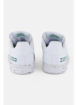 adidas Originals Kids Boy Stan Smith Lace Up Outdoor Shoes, White  - Image 3