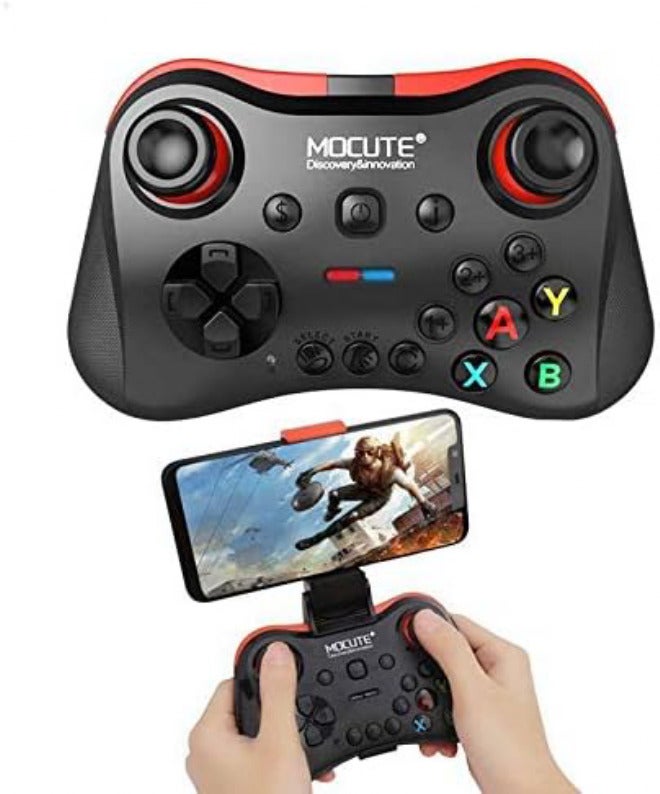 MOCUTE 056 Wireless Bluetooth Gamepad PUBG Controller Joystick for IOS and Android System/Laptop Game Controller - Image 4