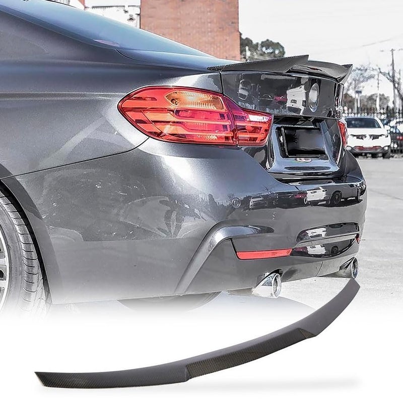 MCARCAR KIT Carbon Fiber Trunk Spoiler for BMW 4 Series F32 Coupe 2Door 20142020 420i 428i 430i 435i 440i Rear Boot Lid Highkick Wing Lip Factory Outlet