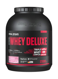 Body Attack Body Attack - Extreme Whey Deluxe 2.3Kg Strawberry White Chocolate  - Image 1