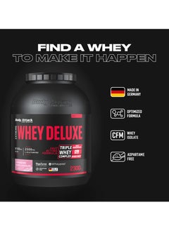 Body Attack Body Attack - Extreme Whey Deluxe 2.3Kg Strawberry White Chocolate  - Image 3