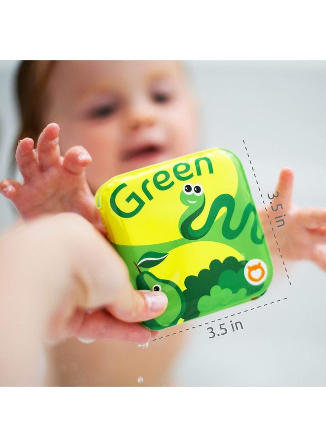 BabyBibi Baby Bath Books Mega Set (Pack Of 13 Books) Educational Waterproof Baby Bathtime Plastic Books For Bath Tub With Animals, Colors, Numbers And Abc Letters Learning Toy Books For Babies And Toddlers  - Image 4