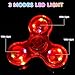 WELLVO 1Pcs LED Fidget Spinner for Kids Adults Light Up Sensory Fidget Toys for Kids 48 812 Anxiety Stress Relief Classroom Prizes Glow in The Dark Hand Spinner Boys Girls Birthday Gifts - Image 4