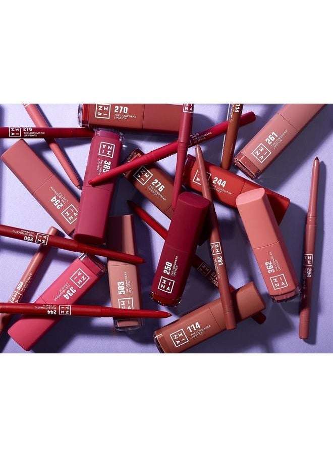 3INA 3Ina The Longwear Lipstick - 257 Wine Red Lipstick Women 0.2 oz  - Image 2