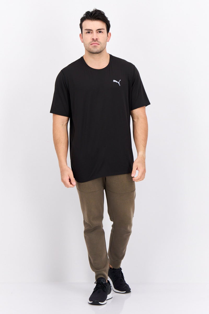 PUMA Men Sportswear Fit Short Sleeve Outdoor T Shirt, Black - Image 2