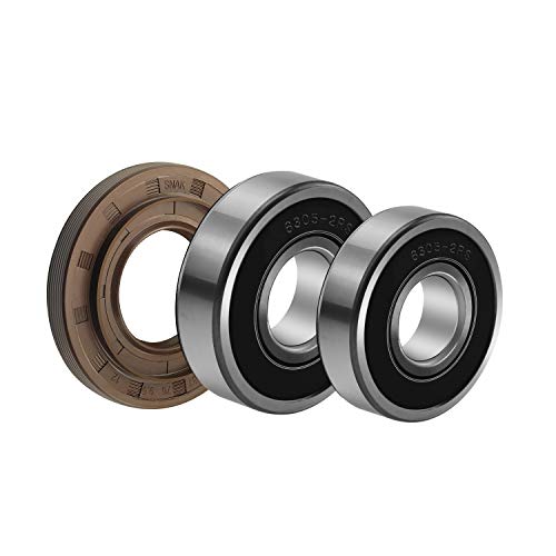 Mekar Front Load Washer Tub Ball Bearings Washing Machine Bearing Kit Compatible for LG & Kenmore Etc Replacement Part 4036ER2004A 4036ER4001B 4280FR4048E 4280FR4048L-Brown - Image 1