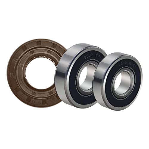 Mekar Front Load Washer Tub Ball Bearings Washing Machine Bearing Kit Compatible for LG & Kenmore Etc Replacement Part 4036ER2004A 4036ER4001B 4280FR4048E 4280FR4048L-Brown - Image 3