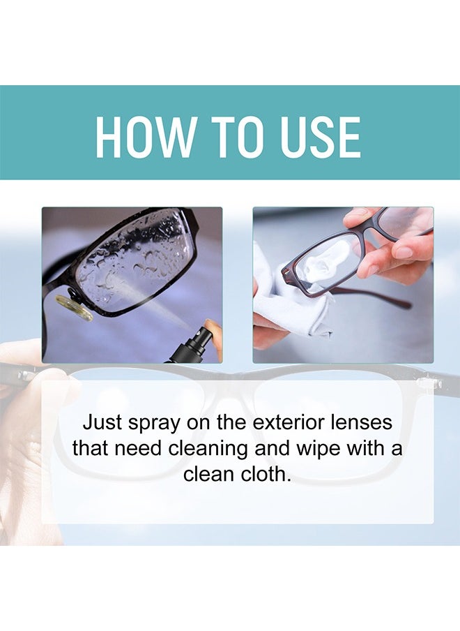 Jakehoe - Lens Scratch Removal Spray, Eyeglass Lens Cleaning Spray For Eyeglasses, Mobile phones And Electronic Screens, Optical Surfaces, Even On Coated Surfaces, Safe Professional Grade Formula, 100ML - Image 1