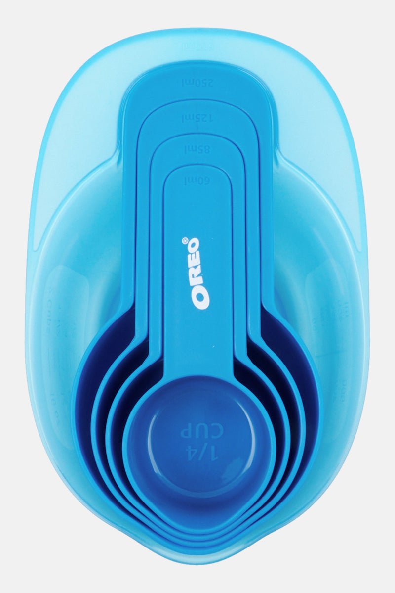 Oreo 5 Pieces Measuring Cup Set, Blue - Image 2