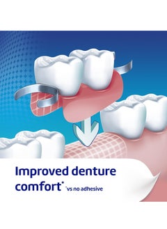 Poligrip Poligrip Denture Adhesive Cream, False Teeth and Partials Fixative, Ultra, 40 g  - Image 4