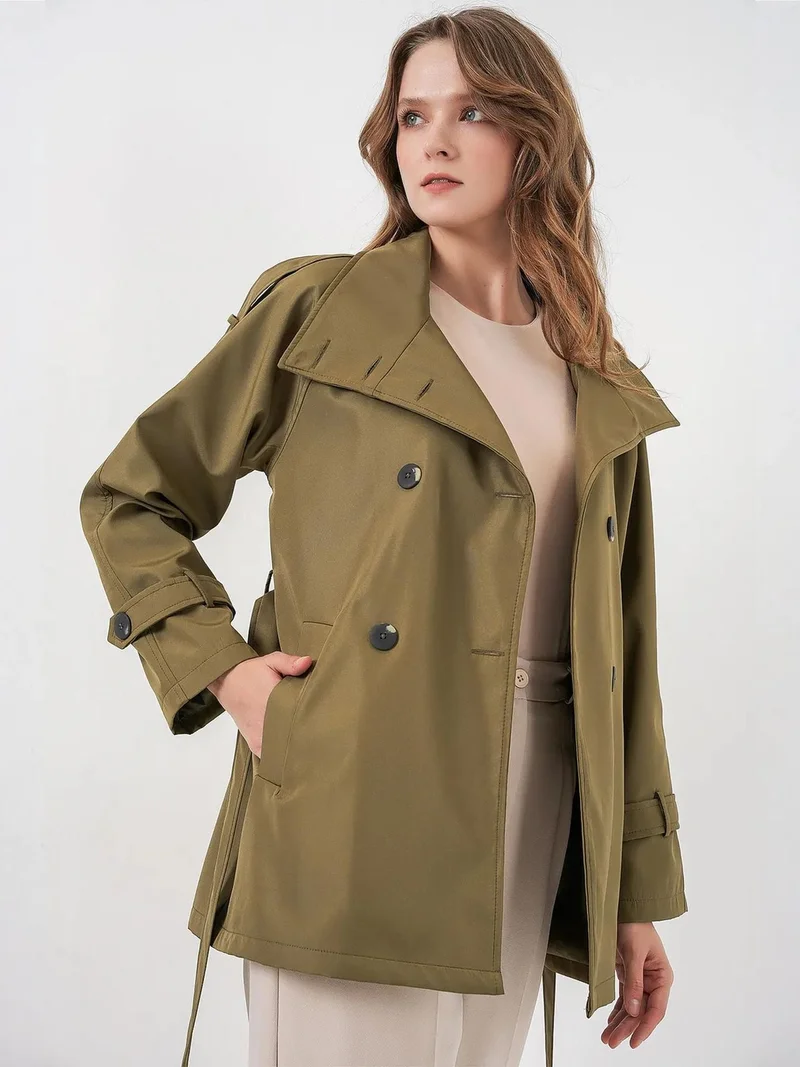 بيغ دارت BDART Regular Fit Trench Coat with Jacket Collar