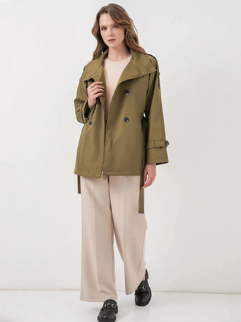 بيغ دارت BDART Regular Fit Trench Coat with Jacket Collar