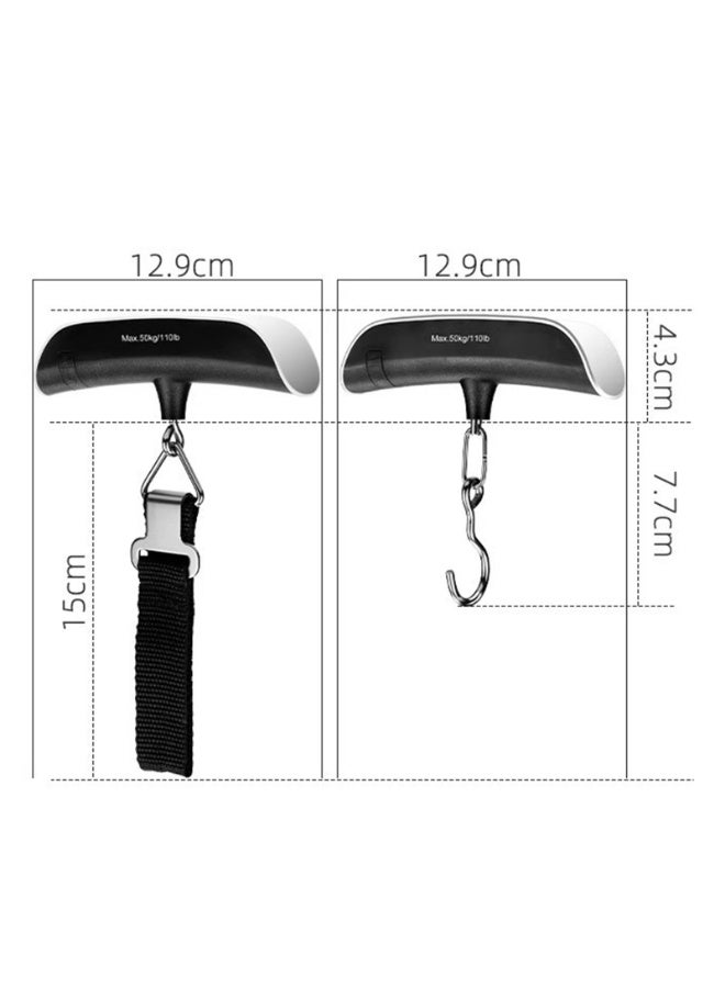 ميزان الأمتعة الرقمي المحمول، ميزان وزن الأمتعة المحمول، ميزان حقائب السفر المعلقة - Image 2