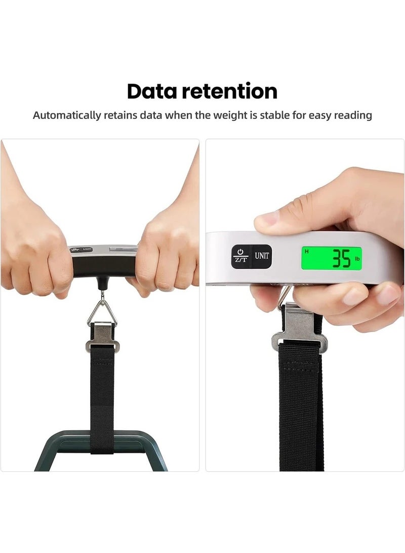 ميزان الأمتعة الرقمي المحمول، ميزان وزن الأمتعة المحمول، ميزان حقائب السفر المعلقة - Image 5