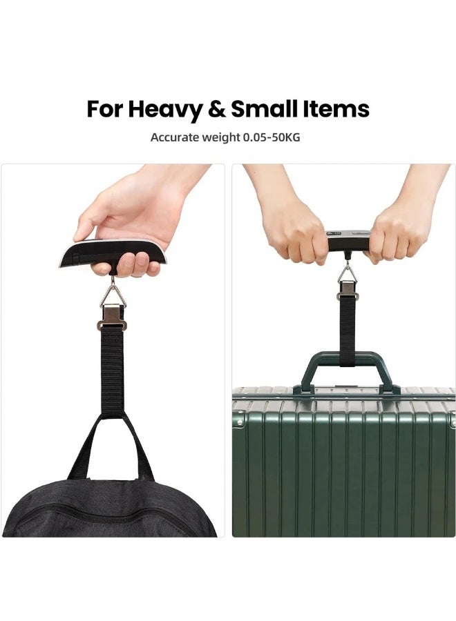 ميزان الأمتعة الرقمي المحمول، ميزان وزن الأمتعة المحمول، ميزان حقائب السفر المعلقة - Image 3