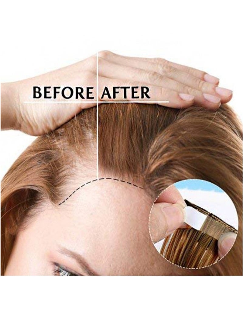 والكر تايب شريط تمديد الشعر فائق التثبيت (0.8 × 3 ياردة) شريط مزدوج الجوانب، شعر مستعار، شريط مقاوم للماء، قطع شعر مستعار، وصلات شعر  - Image 3