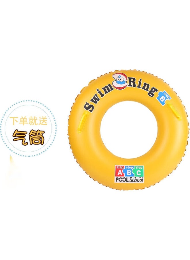 Asorain Swimming Ring With Handle, Armpit Float For Boys And Girls, Cartoon Life Buoy, Circular Inflatable Ring For Water Play, Suitable For Children And Adults - Image 3