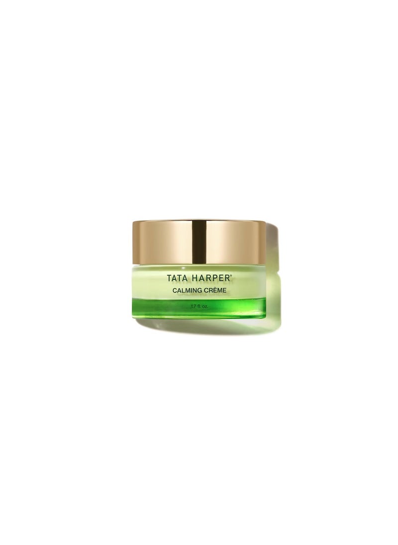 TATA HARPER - Tata Harper Calming Crme Soothing Moisturizer for Eczema  Sensitive Skin 50ml - Image 1
