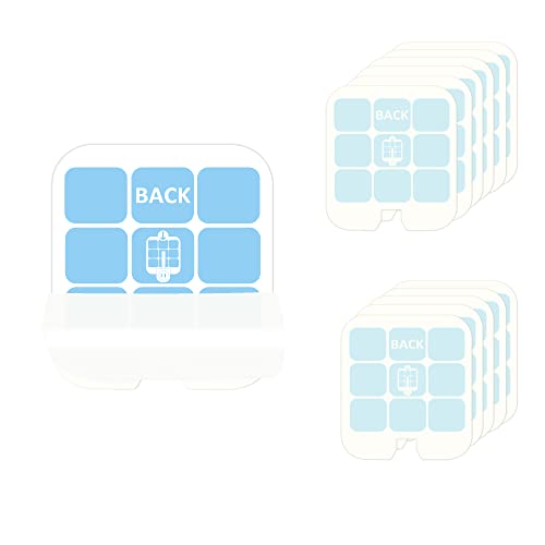 Dichroma 12 Pcs Refills Glue Cards Compatible with Safer Home SH502 and Dynatrap DT3005W 23005 Dot Plug-in Indoor Insect Trap Mosquito Trap Replacement Glue Boards - Image 1