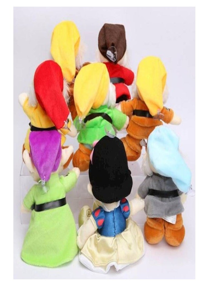 KUYING - Snow White And The Seven Dwarfs Classic Stuffed Toy Set - Image 1