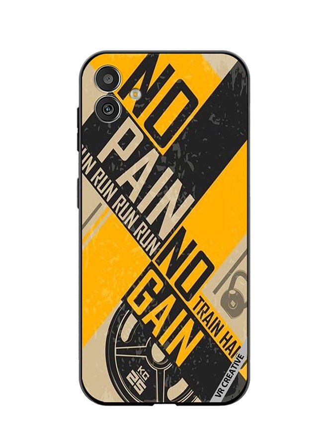 VR CREATIVE Protective Case Cover For Samsung Galaxy F14 No Pain No Gain Design Multicolour - Image 1
