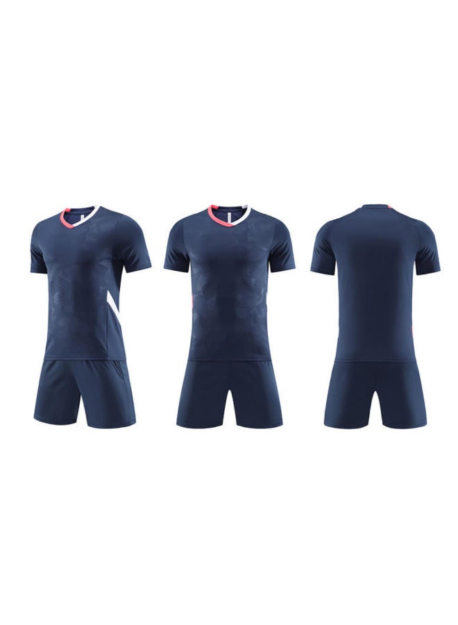 Manufacturer Adult And Children's Football Uniforms Spring And Summer Football Uniforms Football Team Training Uniforms Printed With Pictures