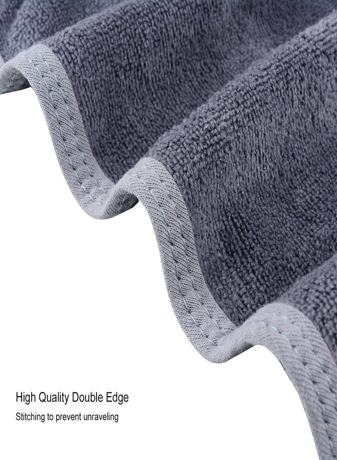 Mars wings Microfiber Facial Cloths (Facial Towels), 8 Pack (12 x 12 inch), Super Absorbent, Quick Drying Fast, Soft, Eco-Friendly, for Facial Wash Cleansing, Make-up Removal, Baby and Travel (Grey) - Image 4
