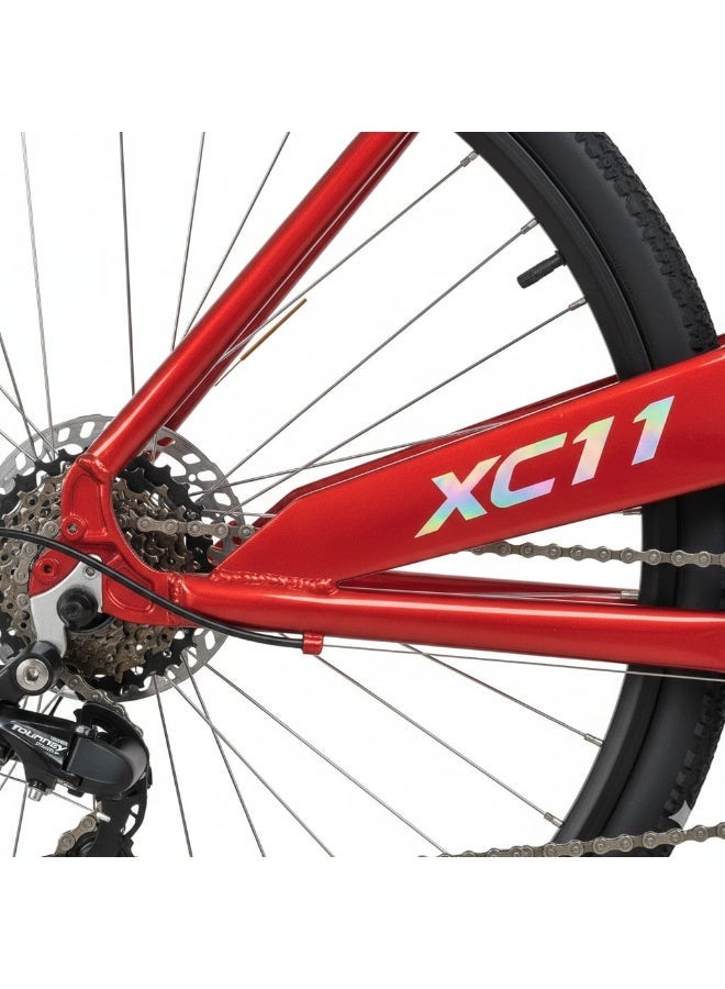 Galaxy دراجة جبلية جالاكسي XC 11 بإطار ألمنيوم 26 بوصة، 21 سرعة، تعليق أمامي، فرامل قرصية - Image 2