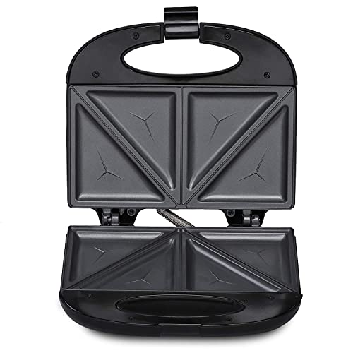 Sheffield Classic 750W Non‑Stick Sandwich Maker | Fast Heating, Fixed Grill Plates | Auto Temperature Control, Cool‑Touch Handle & Safety Lock | Easy to Clean | Perfect for Home, Office & Gifting - Image 1