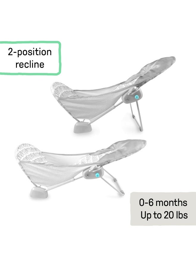 Ingenuity Summer Infant Foldaway 2-Position Baby Bath Seat - Image 5