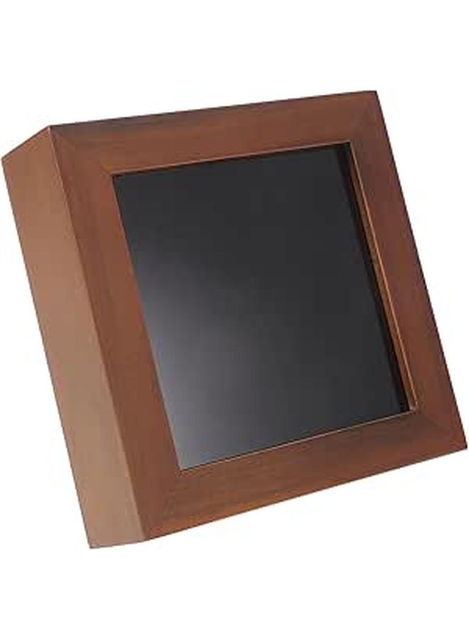 Walnut Wooden Display Case For Butterfly Specimens Jewelry And Collectibles - Image 1