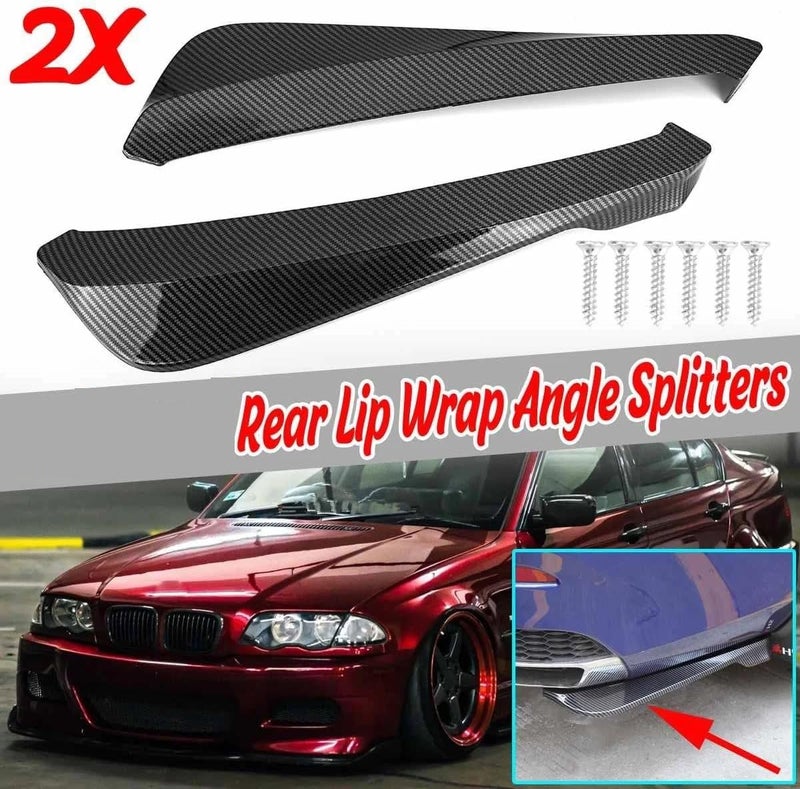 Wivplex Car Rear Bumper Lip Diffuser Splitter - Image 4
